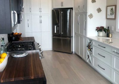 Cabinets and Kitchen with island-Kamloops Kitchen Studio